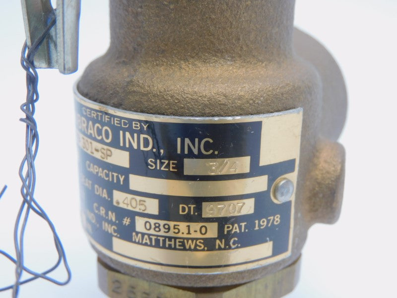 CONBRACO 19-301-SP 3/4" NSNP