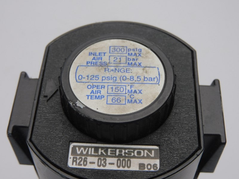 WILKERSON R26-03-000 0-125PSI UNMP