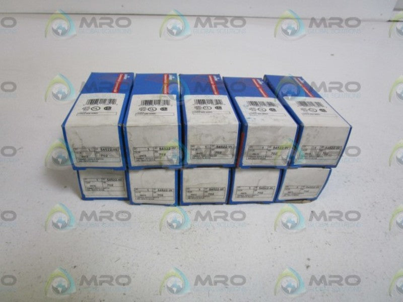 LOT OF 10 LEVITON 54522-W NSMP