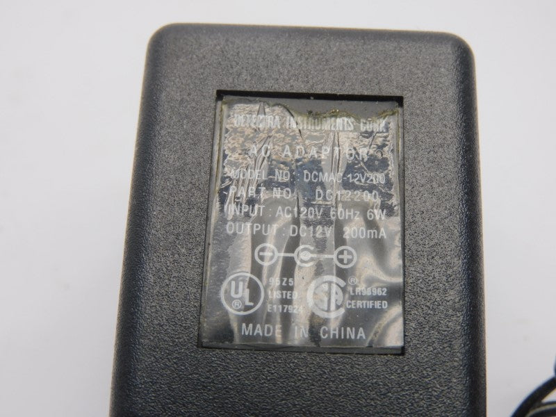 DETECTRA INSTRUMENTS DCMAC-12V200 DC12200 120VAC NSMP