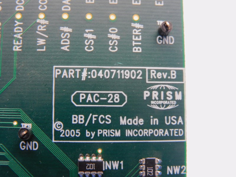 PRISM 040711902 REV. B UNMP