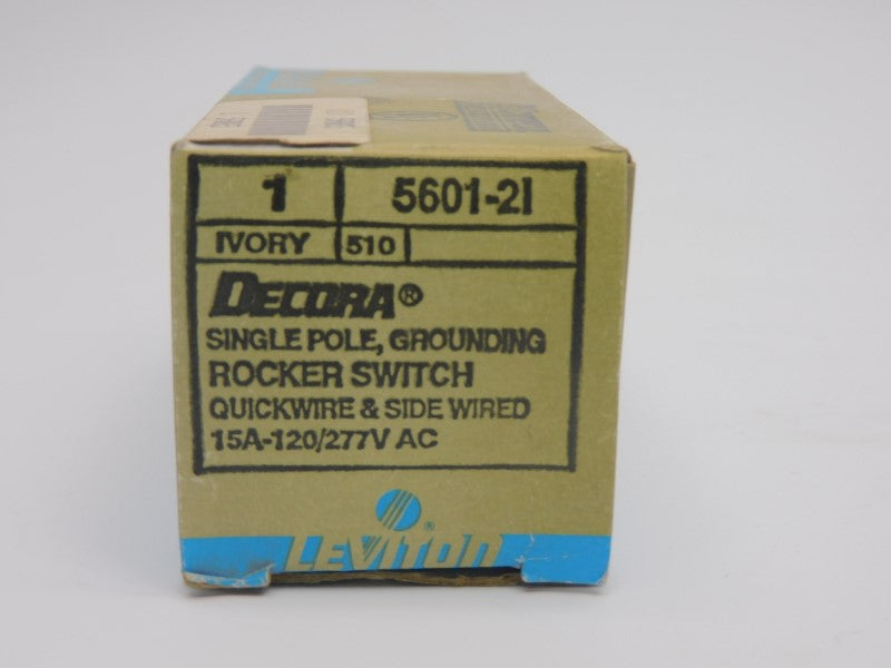 LEVITON 5601-2I 277VAC 15A NSMP
