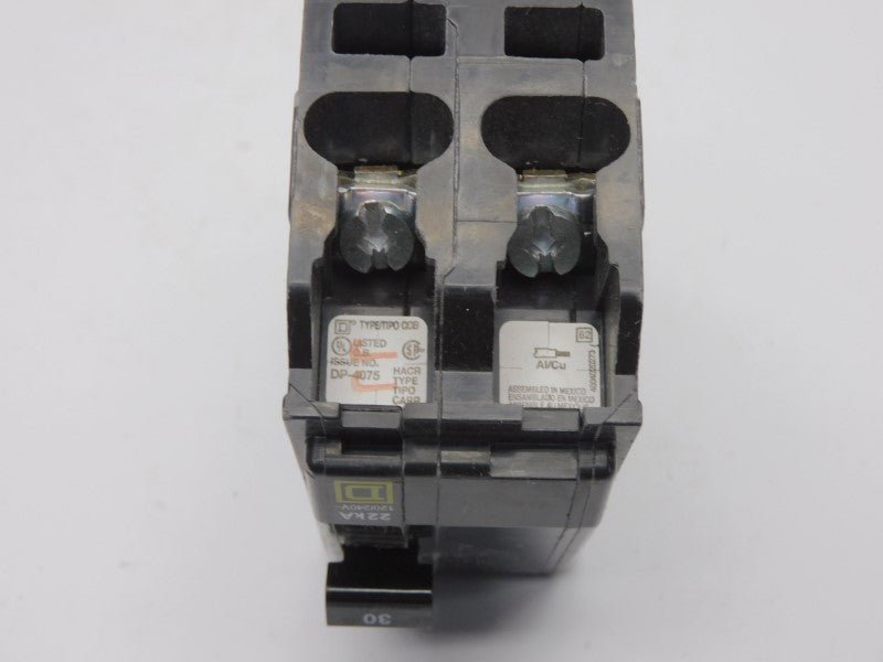 SQUARE D QOB230 120/240V 30A (AS PICTURED) NSNP