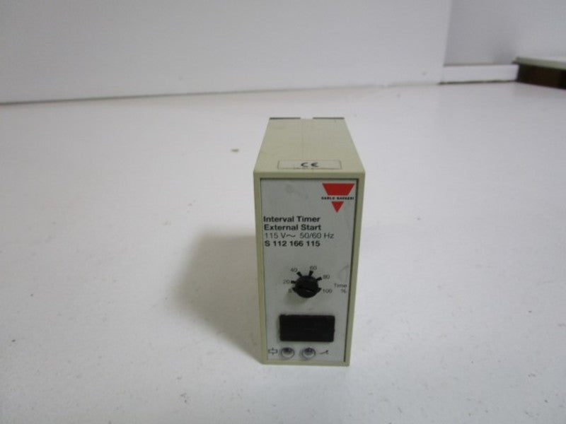 CARLO GAVAZZI INTERVAL TIMER EXTERNAL START S112166115  UNMP