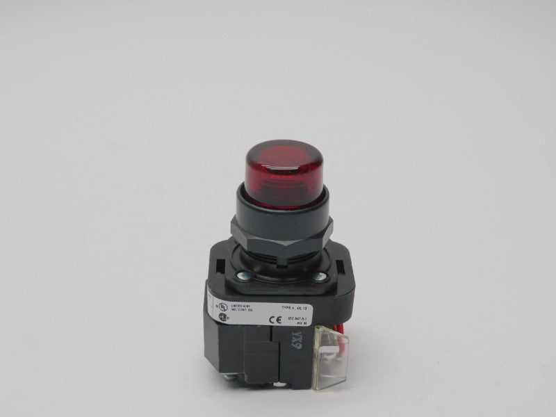 ALLEN BRADLEY 800H-PRTH16R SER. F 120V (WH) NSMP
