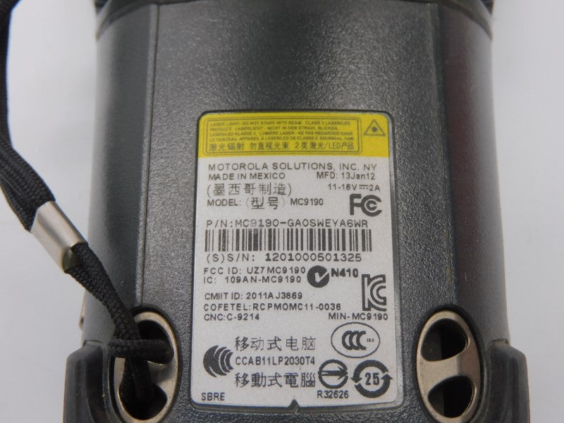 MOTOROLA MC9190-GA0SWEYA6WR UNMP
