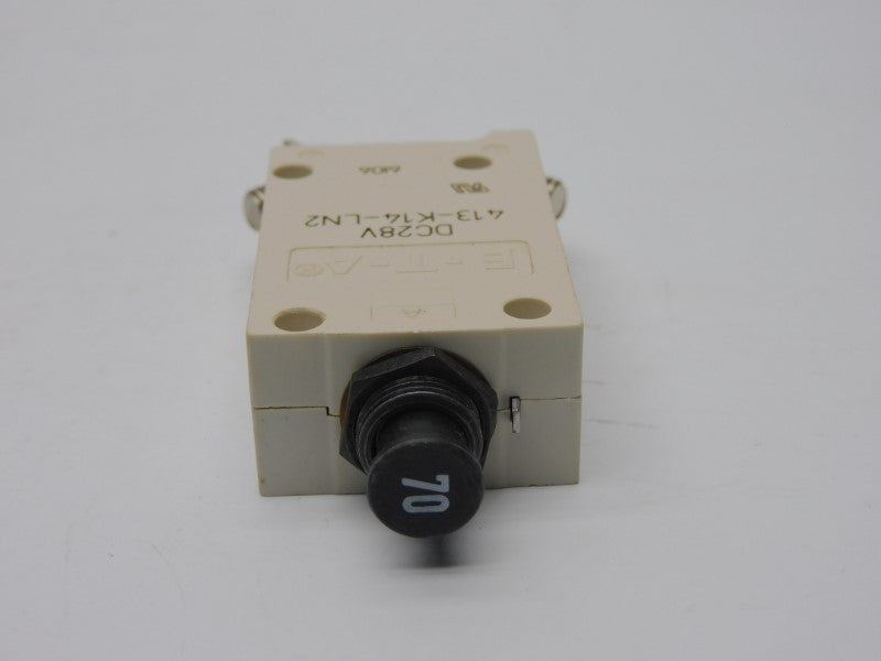 E-T-A 413-K14-LN2 28VDC 70A NSNP