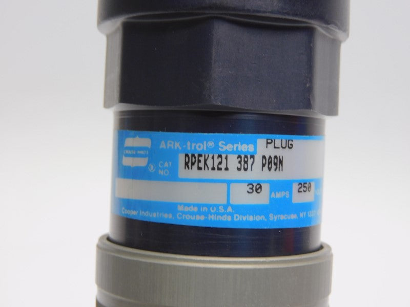 CROUSE-HINDS RPEK121387P09N 250V 30A NSNP