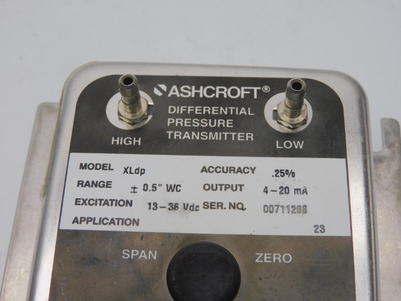 ASHCROFT XLDP 13-36VDC 0.5" UNMP