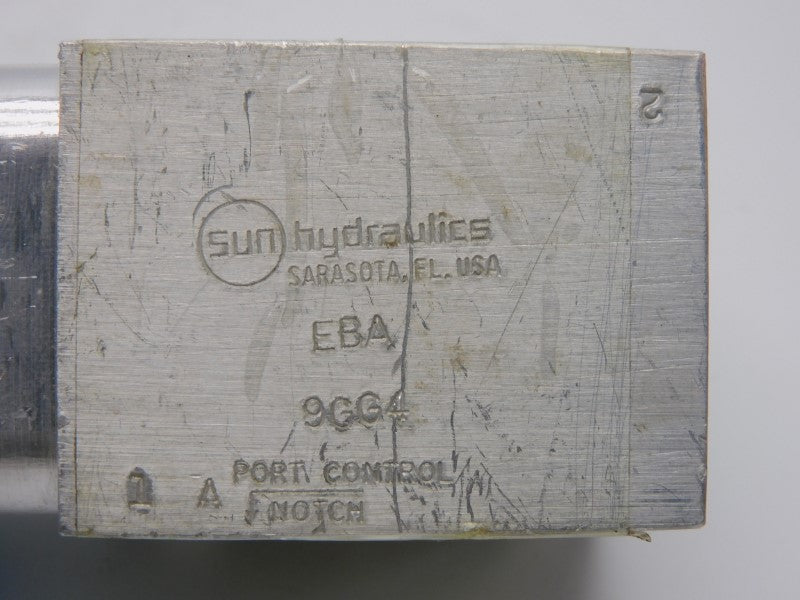 SUN HYDRAULICS EBA-9GG4 UNMP