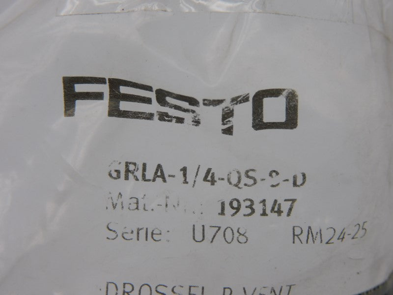 FESTO GRLA-1/4-QS-8-D 193147 NSNP