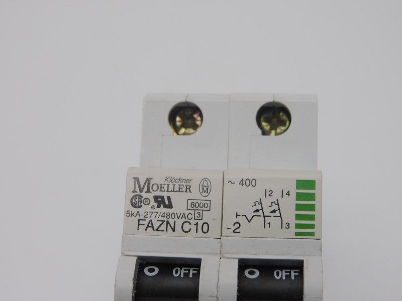 KLOCKNER MOELLER FAZNC10-2 480VAC 10A NSNP