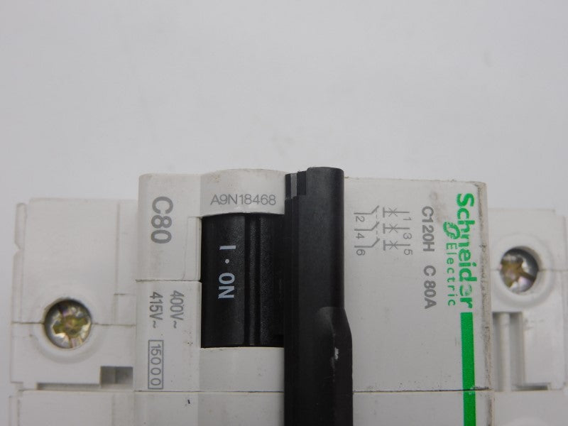 SCHNEIDER ELECTRIC A9N18468  415V 80A UNMP