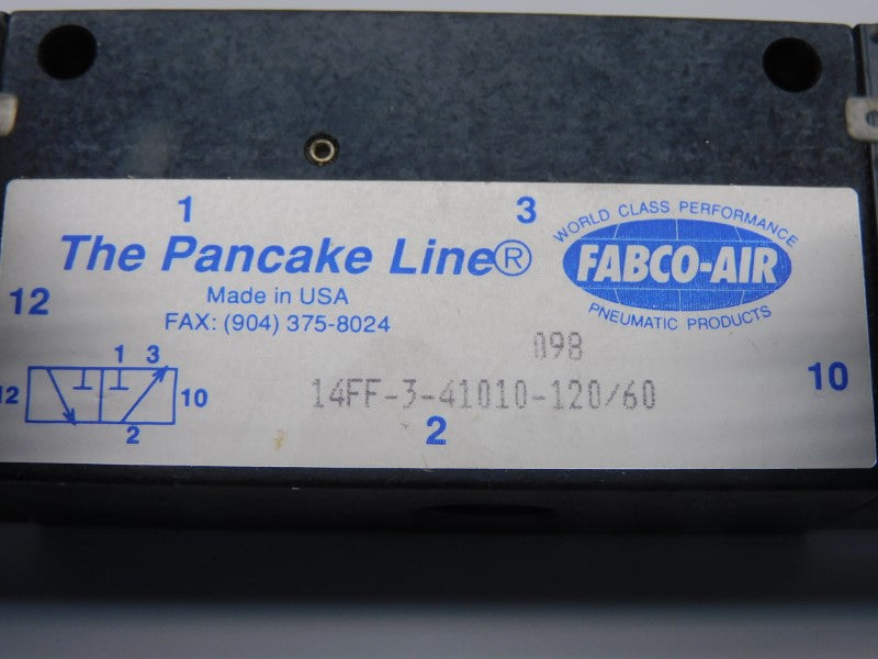 FABCO-AIR 14FF-3-41010-120/60 120V 145PSI NSNP