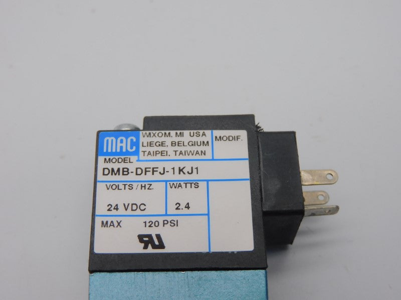 MAC DMB-DFFJ-1KJ1 24VDC 120PSI NSMP