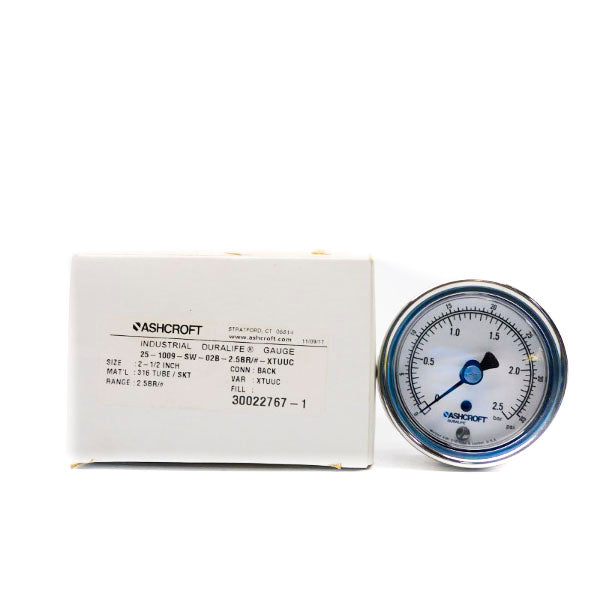 ASHCROFT 25-1009-SW-02B-2.5BR/#-XTUUC 35PSI NSMP