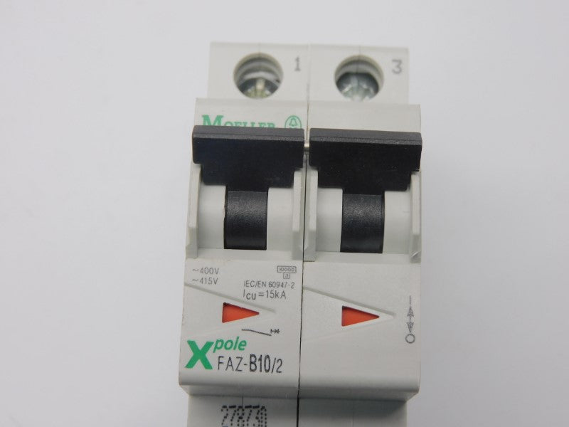 KLOCKNER MOELLER FAZ-B10/2 277VAC 10A NSNP