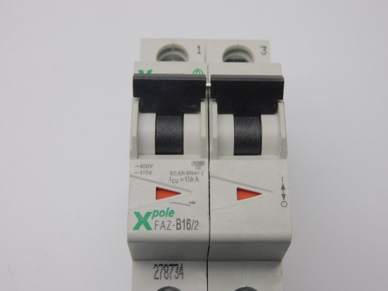 KLOCKNER MOELLER FAZ-B16/2 278734 277VAC 16A NSMP