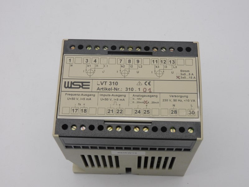 WSE LVT310 310.101 50V 15A UNMP