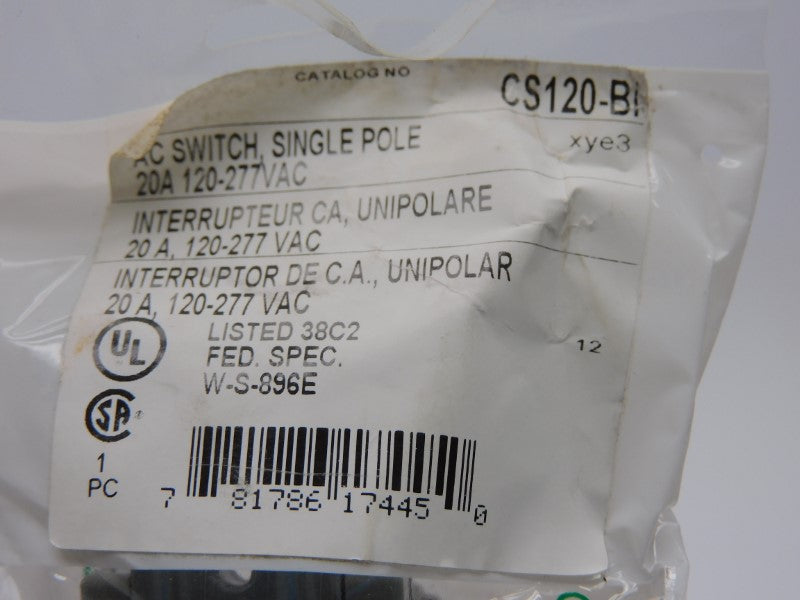 BRYANT CS120-BI 120-277VAC 20A NSMP