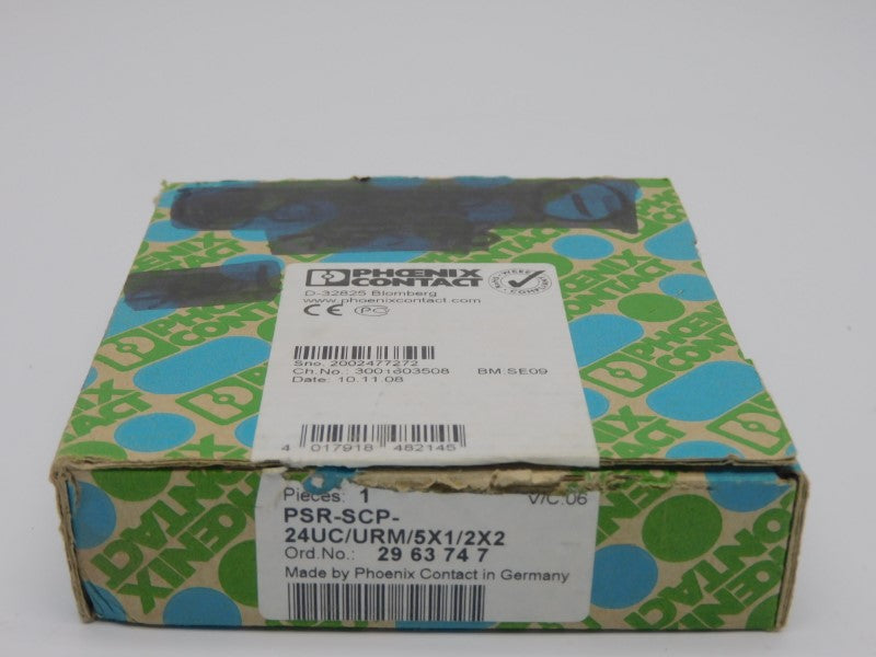 PHOENIX CONTACT PSR-SCP-24UC/URM/5X1/2X2 2963747 24VAC/DC NSMP