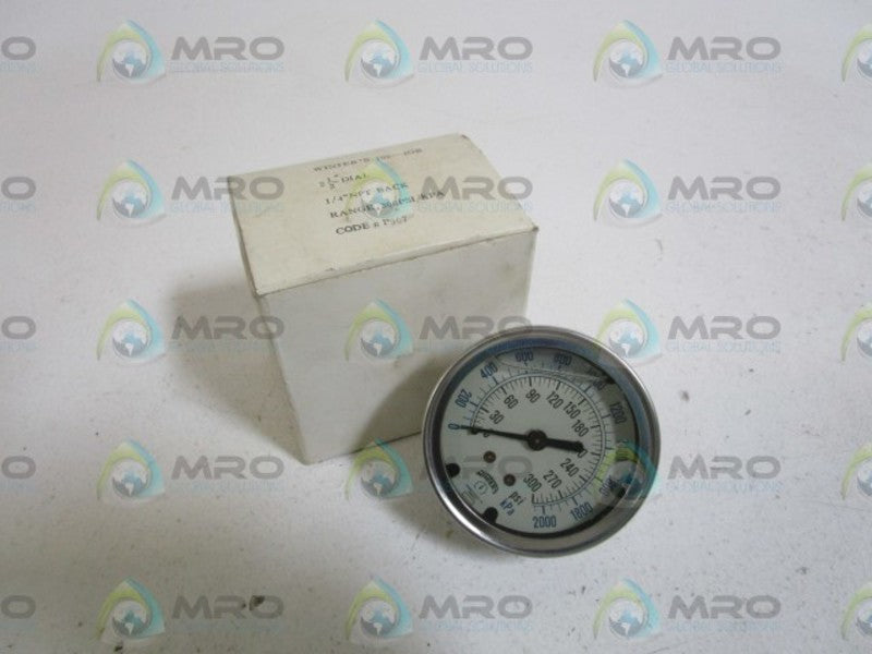 WINTER'S 100-4GB 300PSI 2-1/2" NSMP