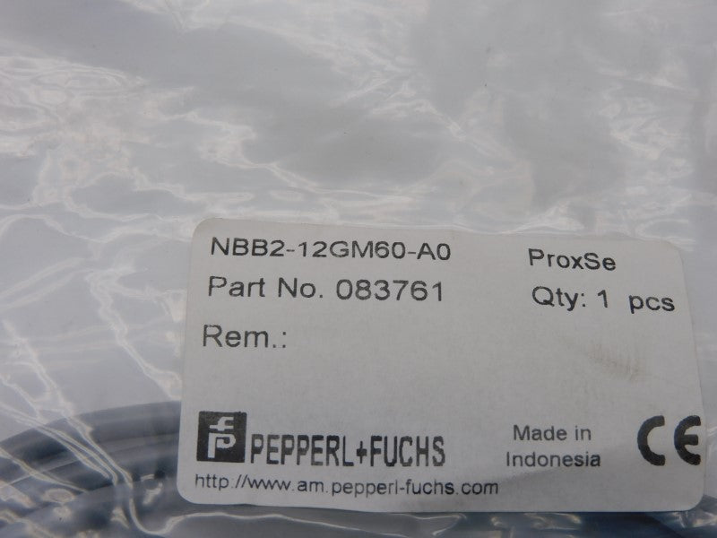 PEPPERL+FUCHS NBB2-12GM60-A0 083761 NSMP
