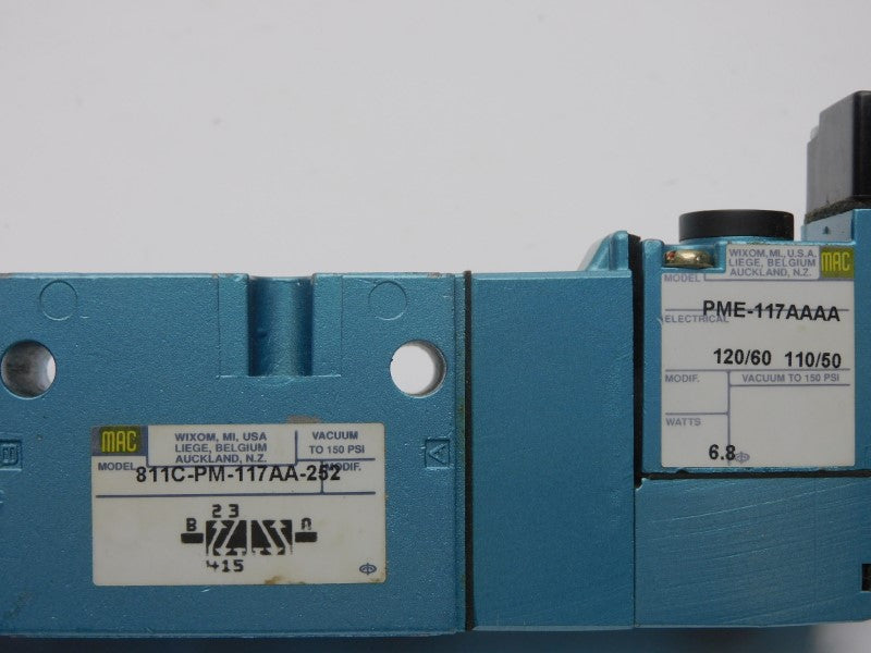 MAC 811C-PM-117AA-252 110/120V 150PSI NSNP