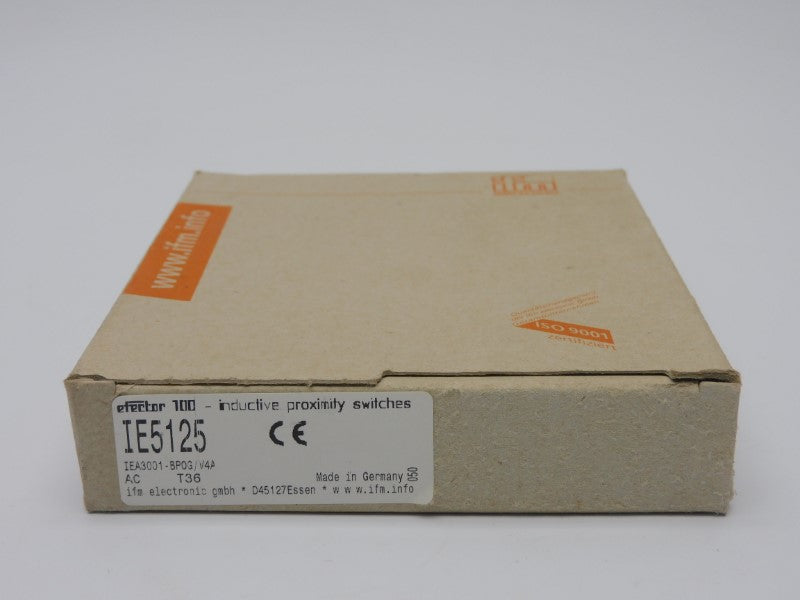 IFM EFECTOR IEA3001-BP0G/V4A IE5125 10-36VDC NSMP