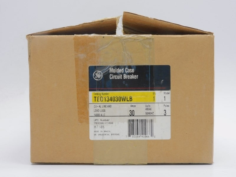 GENERAL ELECTRIC TED134030WLB 480VAC 30A (GREEN) NSMP