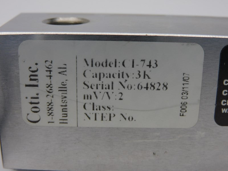COTI CI-743 2.0MV/V NSMP