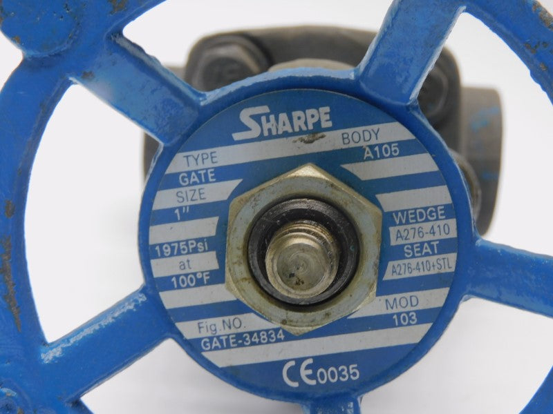 SHARPE GATE-34834 1975PSI 1" NSNP