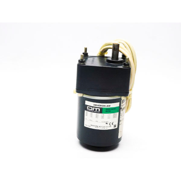 ORIENTAL MOTOR 5IK40RGN-AW 115V 0.76A (AS IS) UNMP