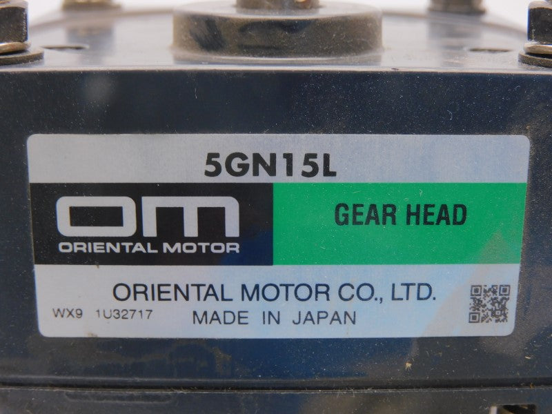ORIENTAL MOTOR 5IK40RGN-AW 115V 0.76A (AS IS) UNMP
