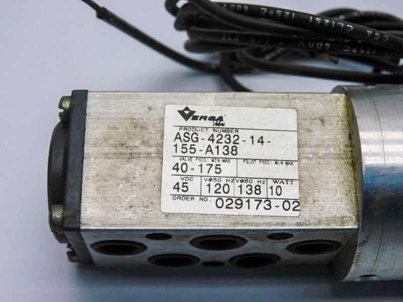 VERSA ASG-4232-14-155-A138 120V 40-175PSI UNMP
