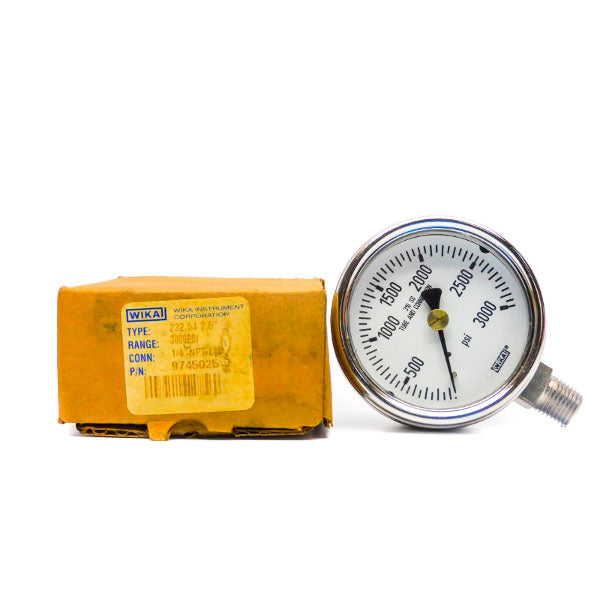 WIKA 9745025 3000PSI NSMP