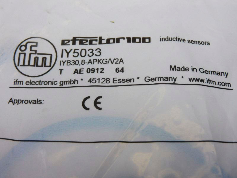 IFM EFECTOR IYB30.8-APKG/V2A IY5033 NSMP