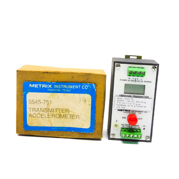 METRIX INSTRUMENT 5545-751 24VDC NSMP