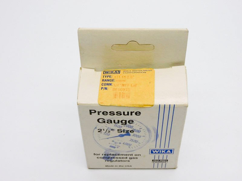 WIKA 8610975 4000PSI NSMP
