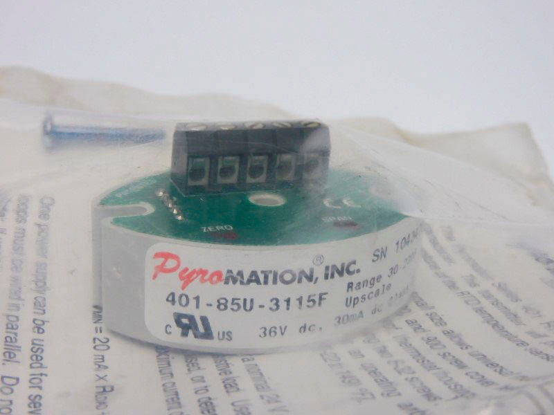 PYROMATION 401-85U-3115F 36VDC NSNP