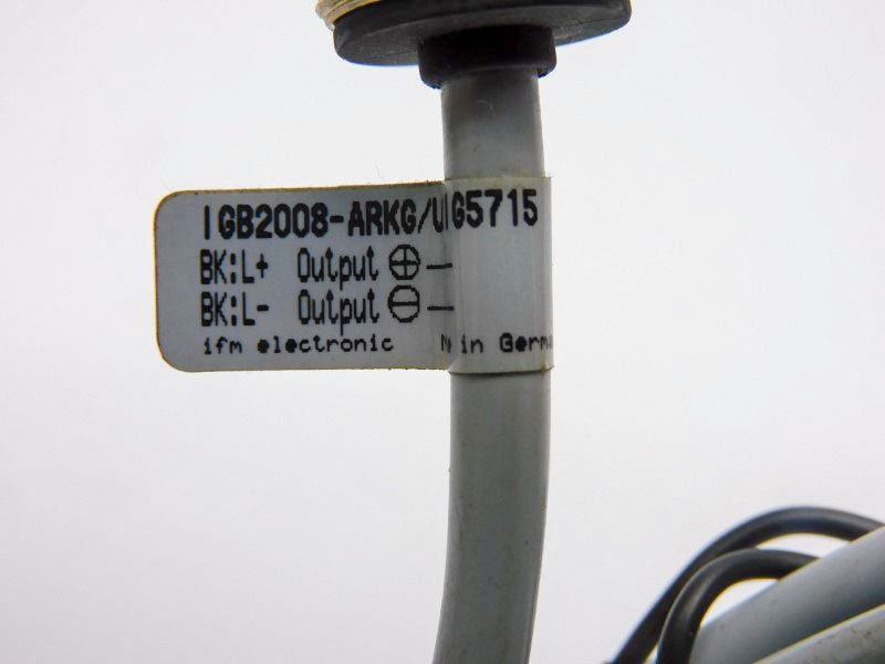 IFM EFECTOR IGB2008-ARKG/UP IG5715 10-36VDC UNMP