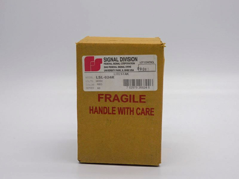 FEDERAL SIGNAL LSL-024R SER. A3 24VDC NSFS