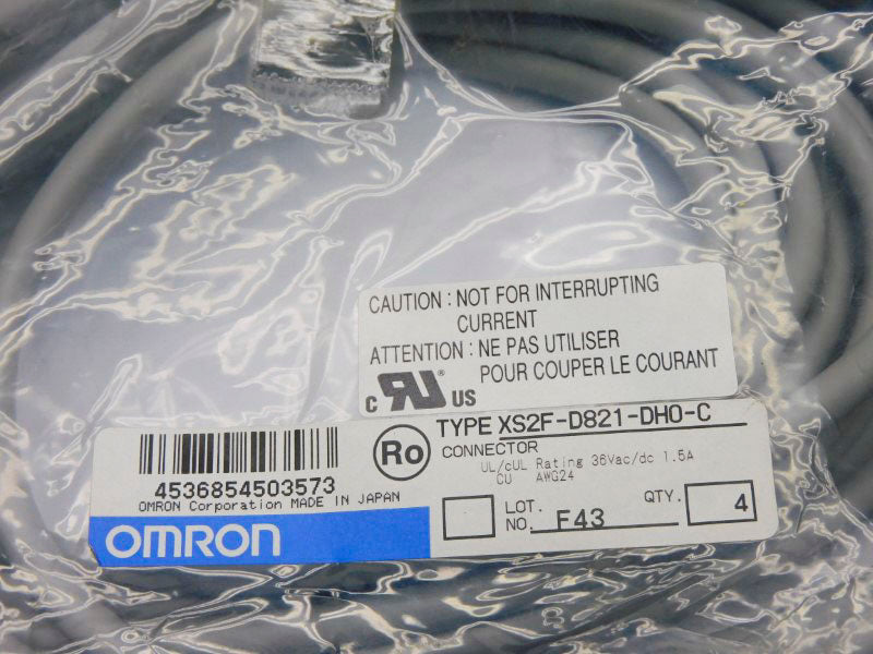 OMRON XS2F-D821-DHO-C 36VAC/DC 1.5A NSMP