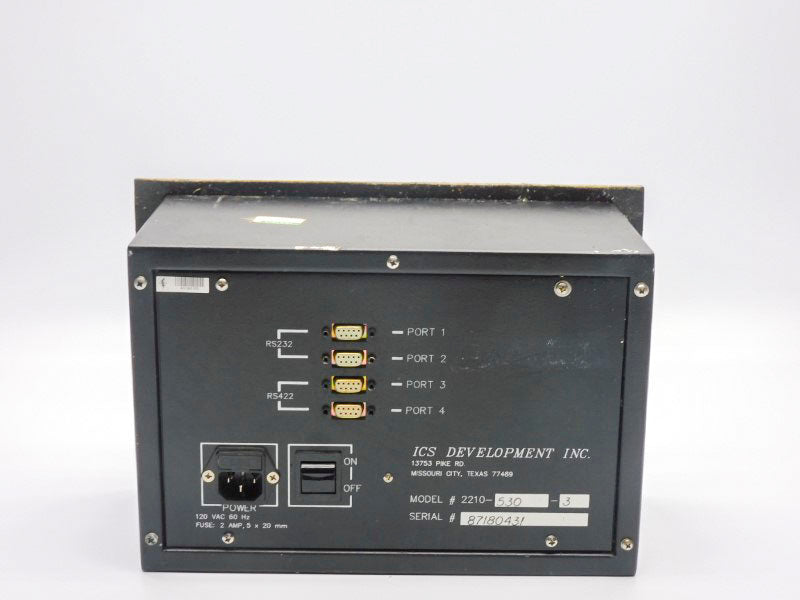 ICS 2210-530-3 120VAC 2A (NO KEY) UNMP