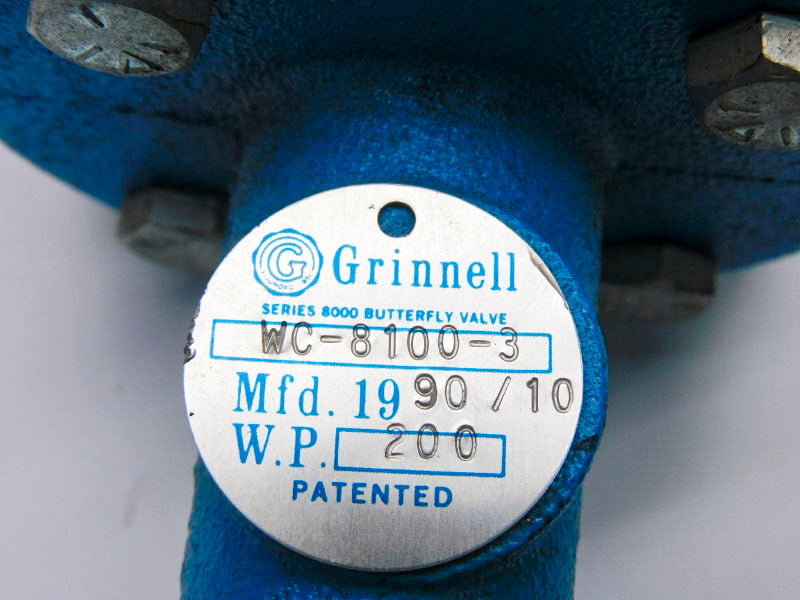 GRINNELL WC-8100-3 ED2.5 120PSI NSNP
