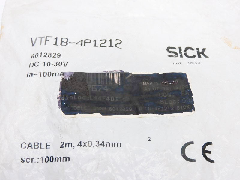 SICK VTF18-4P1212 6012829 10-30VDC NSMP