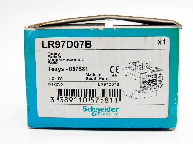 SCHNEIDER ELECTRIC LR97D07B 24VAC/DC 1.2-7A NSMP