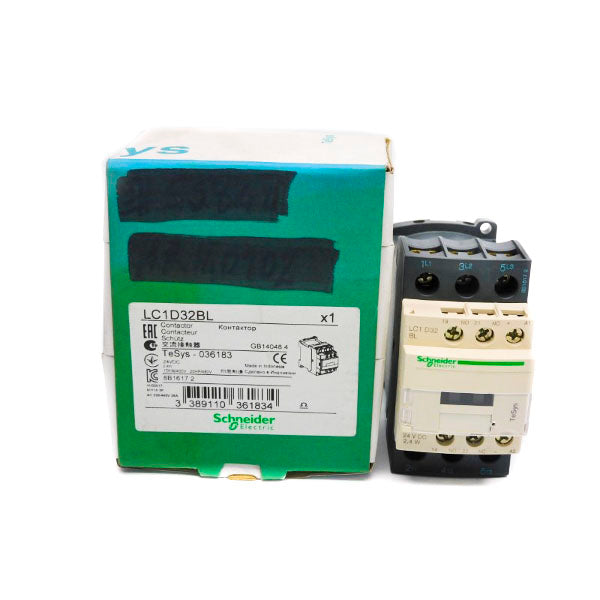 SCHNEIDER ELECTRIC LC1D32BL 24VDC 50A NSMP