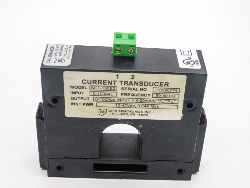 OHIO SEMITRONICS SCT-100E2 15-40VDC 0.04A NSNP