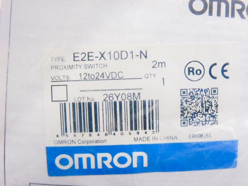 OMRON E2E-X10D1-N 12-24VDC 2M NSMP